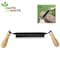 Earth Worth 8-inch Draw Knife, Straight Draw Shaver, wood Grip Handles, Blade Cover Debarking Tool 83-DT5223 - alternate 2